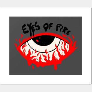 Eyes of fire Posters and Art
